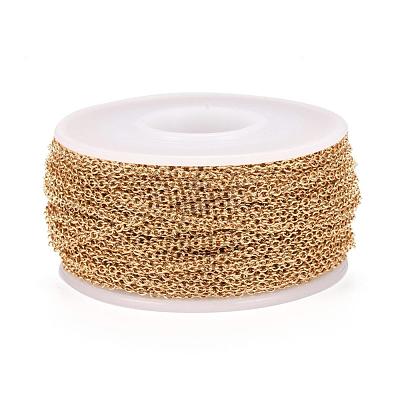Ion Plating(IP) 304 Stainless Steel Cable Chains CHS-H009-04G-1
