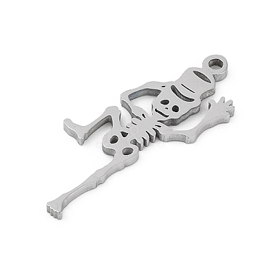 304 Stainless Steel Pendants STAS-U041-02H-P-1