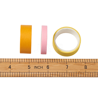 12 Colors DIY Scrapbook Decorative Adhesive Tapes DIY-TA0002-40-1