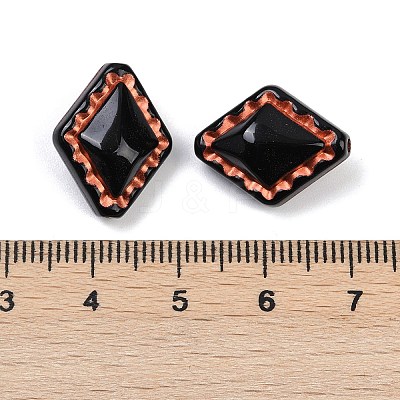 Opaque Acrylic Beads OACR-P029-07A-01-1