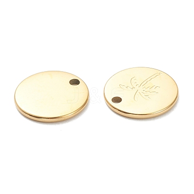 Ion Plating(IP) 304 Stainless Steel Charms STAS-P280-10G-1