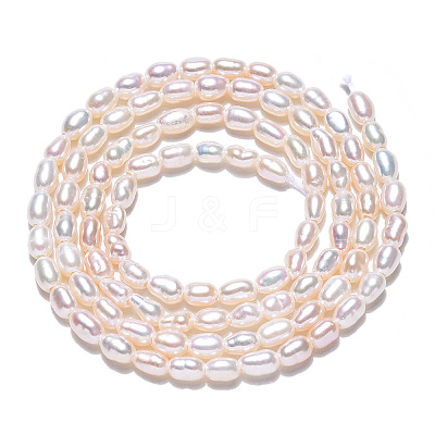 Natural Cultured Freshwater Pearl Beads Strands PEAR-N012-02K-1