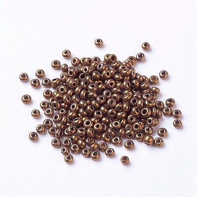 FGB 15/0 Grade A Round Glass Seed Beads X-SEED-A022-F15-601-1