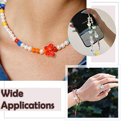 200Pcs Transparent Acrylic Beads OACR-CJ0002-07-1