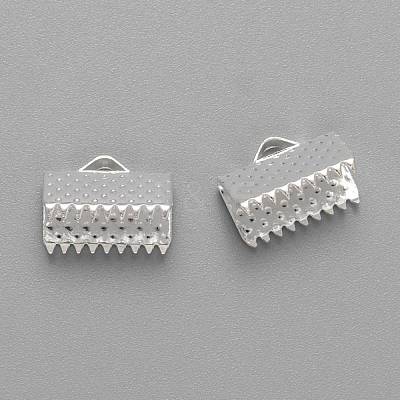 Iron Ribbon Crimp Ends E143Y-S-1