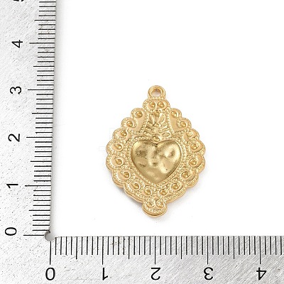 304 Stainless Steel Pendants LS-STAS-P390-02F-G-1