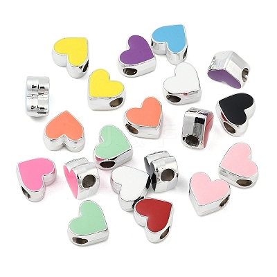 CCB Plastic European Beads CCB-D278-07-1