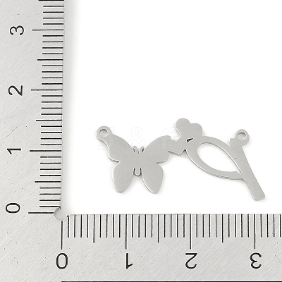 Non-Tarnish 304 Stainless Steel Pendants STAS-L279-002P-P-1