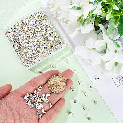 400Pcs Alloy Beads FIND-SP0002-36D-1