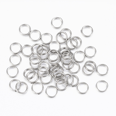 Tarnish Resistant 304 Stainless Steel Split Rings X-STAS-H413-03P-1