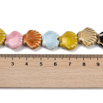 Handmade Porcelain Beads Strands PORC-Q002-01A-11-1