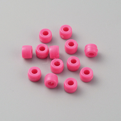 Opaque Plastic Beads KY-WH0046-60G-1