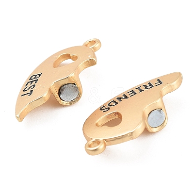 Alloy Enamel Split Pendants ENAM-P255-01G-1