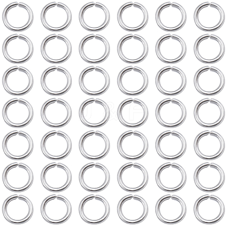 SOFPLATE 304 3000pcs Stainless Steel Open Jump Rings STAS-SP0001-63C-1