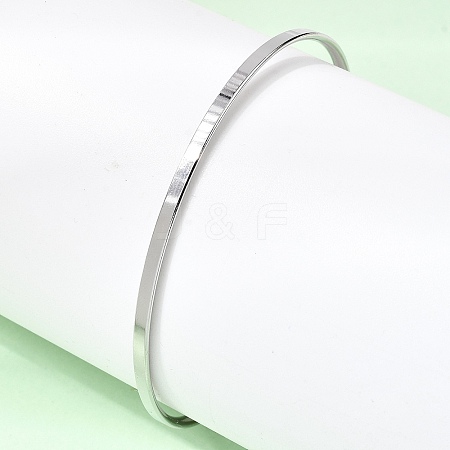 304 Stainless Steel Cuff Bangles BJEW-D388-01B-P-1