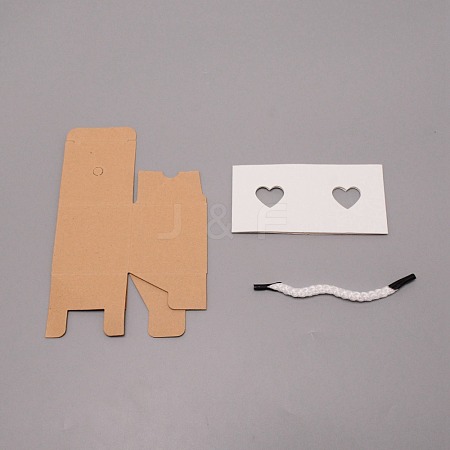 Kraft Paper Box CON-WH0080-88-1