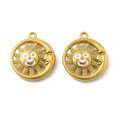 304 Stainless Steel Pendants STAS-D369-16G-1