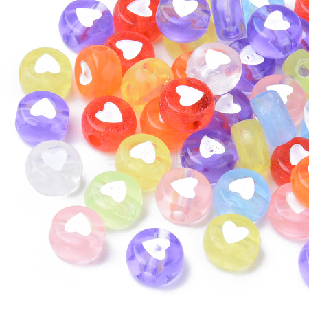 Transparent Acrylic Beads TACR-S150-05A-M-1