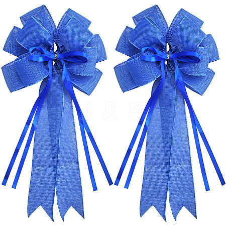 Polyester Big Bowknot FIND-WH0126-414H-1