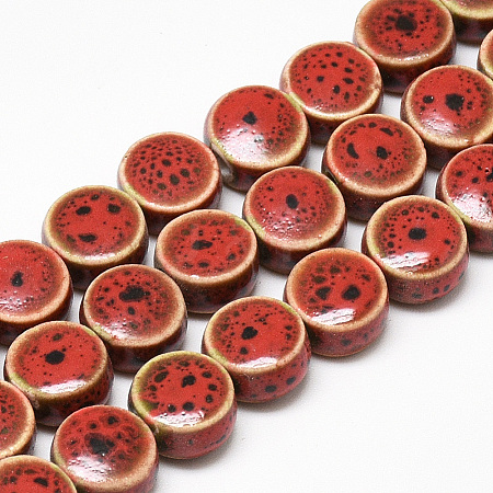 Handmade Porcelain Beads PORC-S496-A01-8mm-1