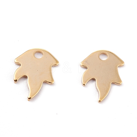 201 Stainless Steel Charms STAS-C017-10G-1