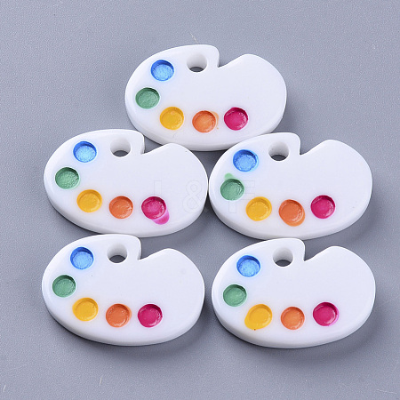 Resin Pendants CRES-N021-18-1