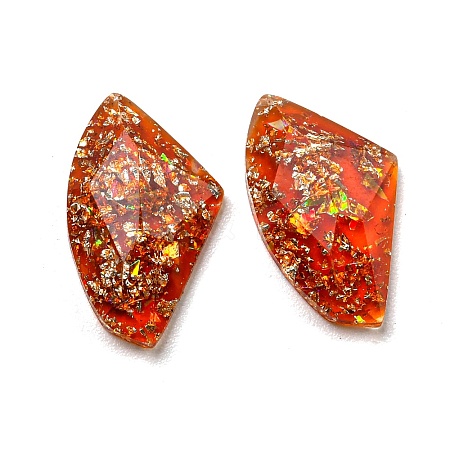 Transparent Epoxy Resin Cabochons CRES-A053-11-1