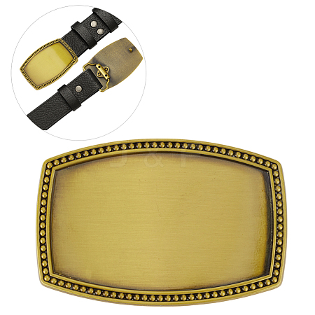 1Pc Alloy Belt Buckles FIND-BC0014-29B-AB-1