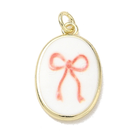 Printed Brass Pendants KK-CBA9B3D-02G-01-1
