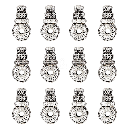 Tibetan Style Alloy 3 Hole Guru Beads LS-FIND-TAC0017-34A-1