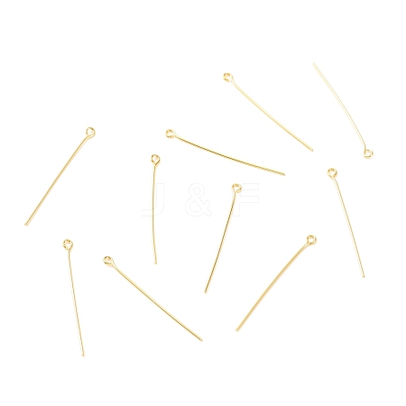 Brass Eye Pins KK-F824-113D-G-1