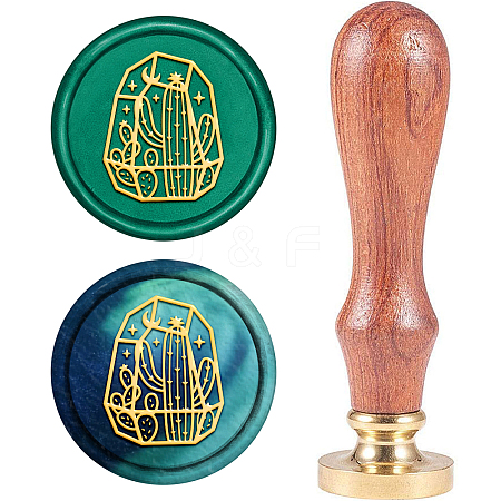 Wax Seal Stamp Set AJEW-WH0208-716-1