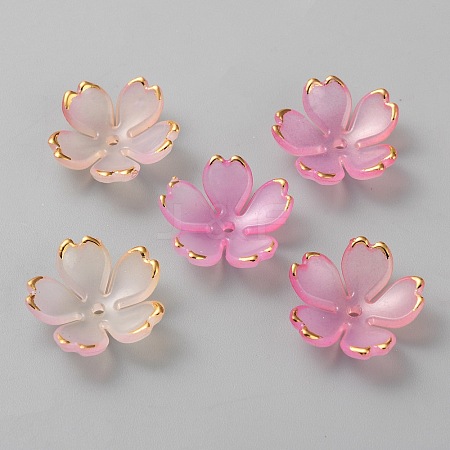 Acrylic Bead Caps OACR-CJC0002-04C-1