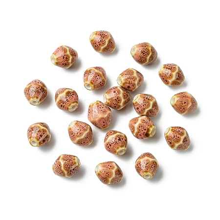 20Pcs Handmade Porcelain Beads PORC-YW0001-53D-1