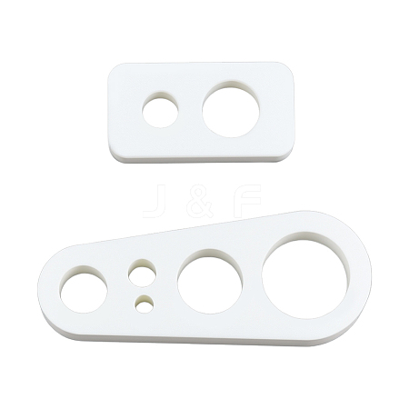 2Pcs 2 Styles Plastic Safety Eye Insertion Tool for Toy Making FIND-OC0013-51A-1