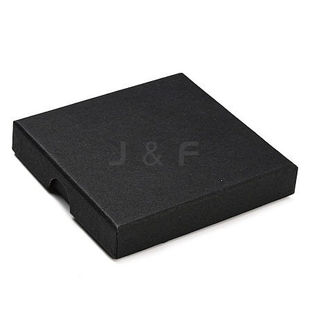 Square Cardboard Paper Jewelry Box CON-D014-01C-02-1