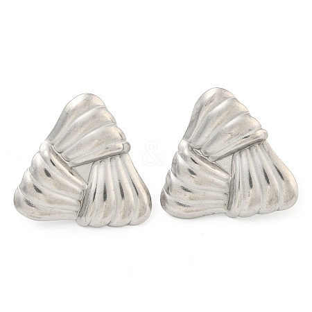 Non-Tarnish 304 Stainless Steel Ear Studs EJEW-P291-09P-1