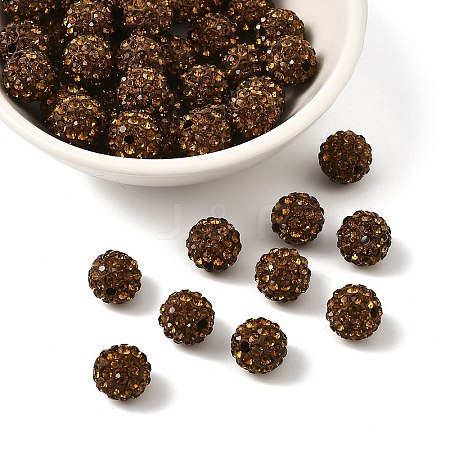 Pave Disco Ball Beads LS-RB-H258-10MM-220-1
