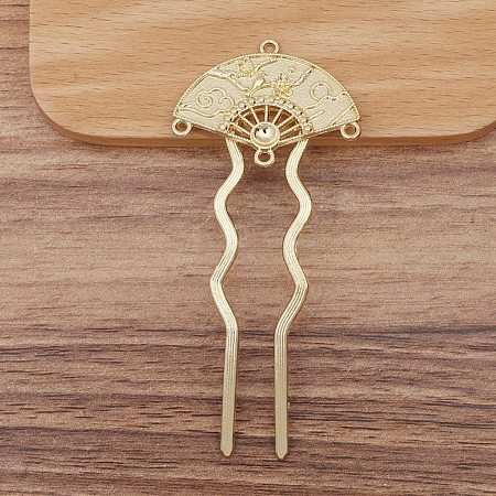 Ancient Style Alloy with Iron Hair Fork Finding PW-WG5E3DD-04-1