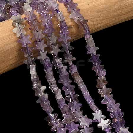 Natural Amethyst Beads Strands G-F817-A15-01-1