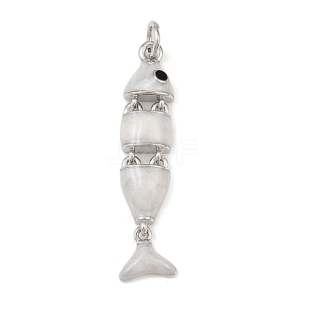 Brass Enamel Pendants KK-P339-24P-01-1