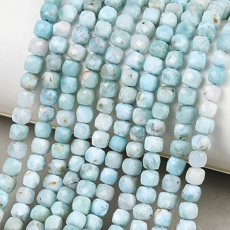 Natural Larimar Beads Strands G-F803-C01-01A-1