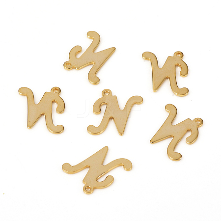 201 Stainless Steel Pendants STAS-L244-04N-G-1
