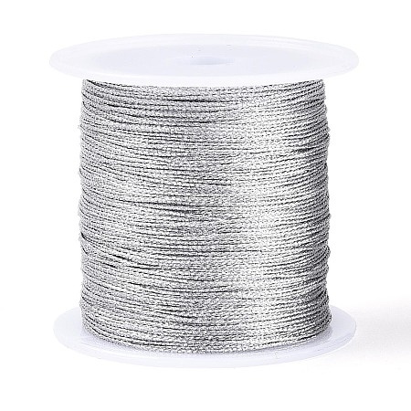 50M 6-Ply Round PET Metallic Thread MCOR-T003-02B-1