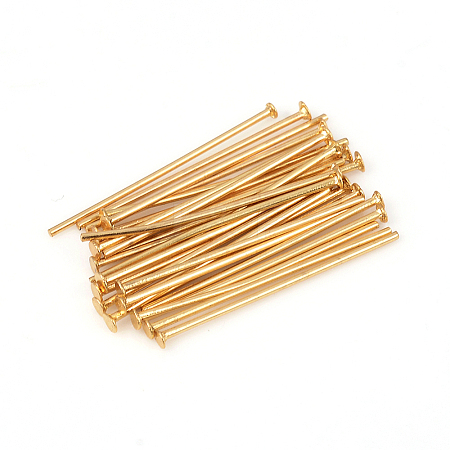 304 Stainless Steel Flat Head Pins LS-STAS-L244-02F-G-1