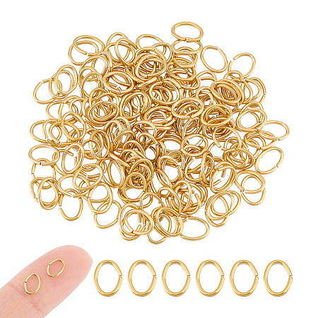 Unicraftale 100Pcs 304 Stainless Steel Jump Rings STAS-UN0055-26-1