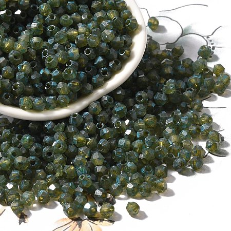 Baking Paint Glass Seed Beads SEED-A032-02A-20-1