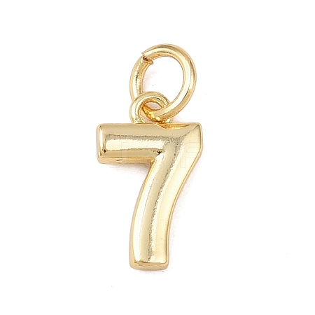 Brass Charms KK-G544-10G-07-1