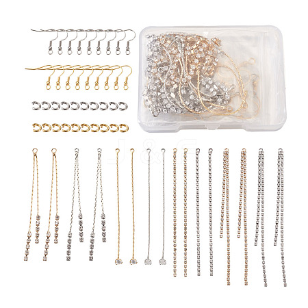 DIY Tassels Earring Making Kits DIY-TA0002-97-1