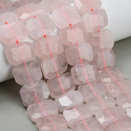 Natural Rose Quartz Beads Strands G-C285-A08-01-1